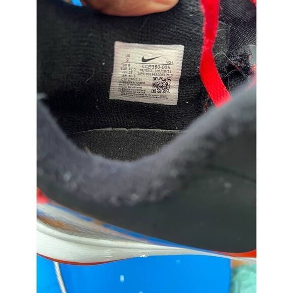 Nike Lebron Witness 5 Shoes Men's Sz 8 Black Red Basketball CQ9380-005 - Picture 6 of 6